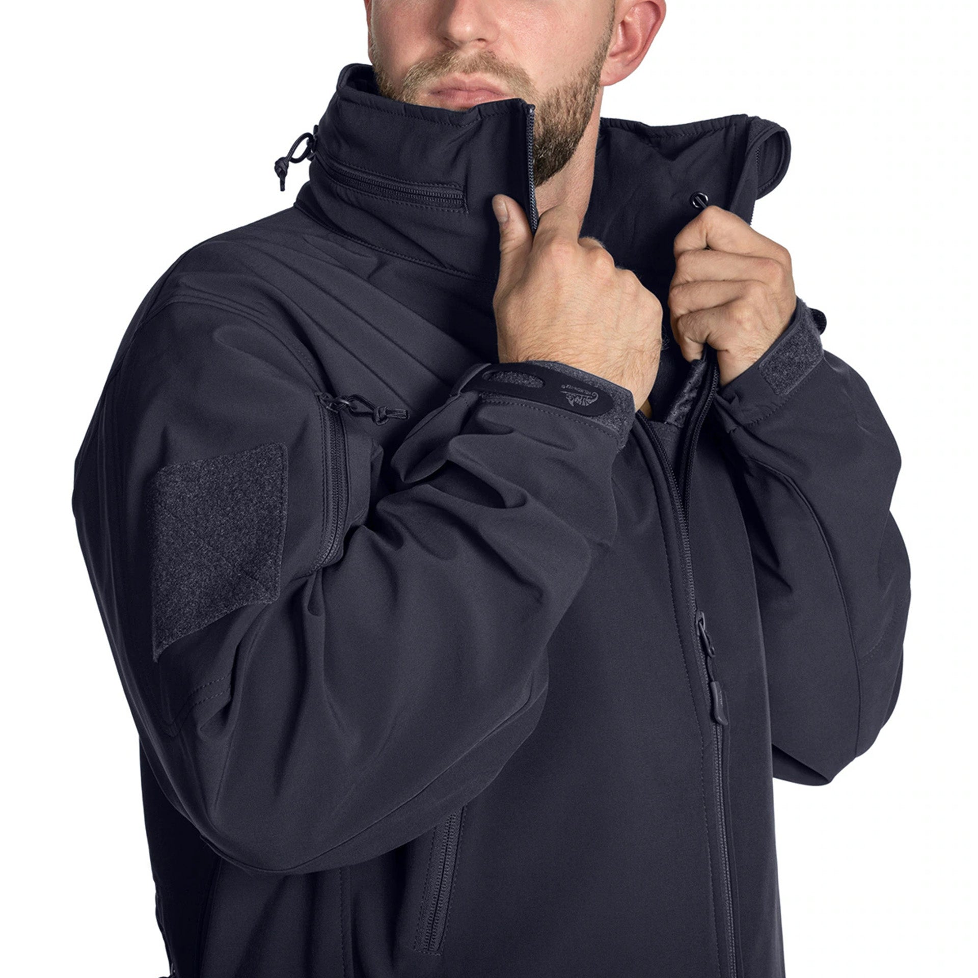 Куртка Helikon-Tex Gunfighter Softshell Shark Skin Windblocker, Navy Blue, М/R