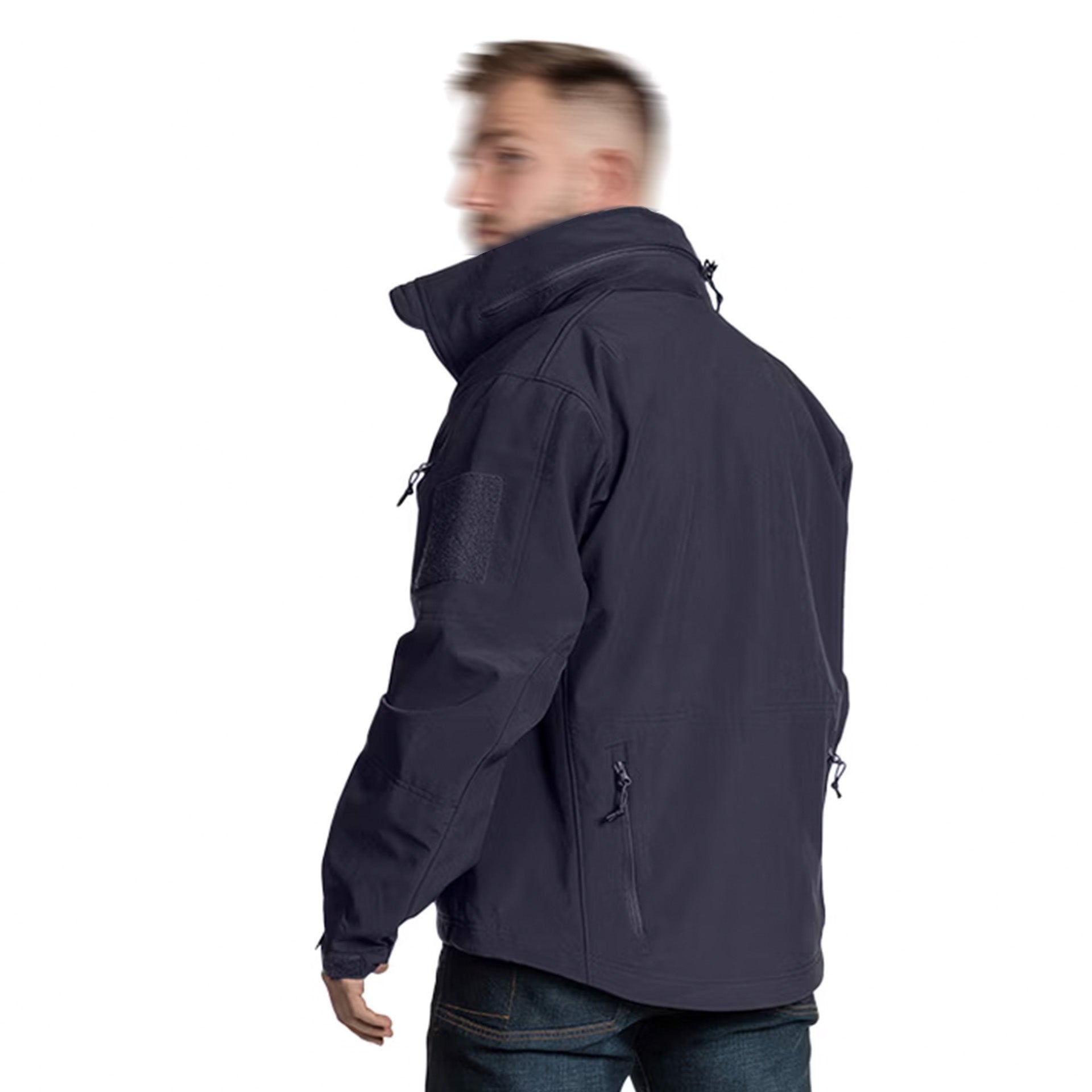 Куртка Helikon-Tex Gunfighter Softshell Shark Skin Windblocker, Navy Blue, М/R