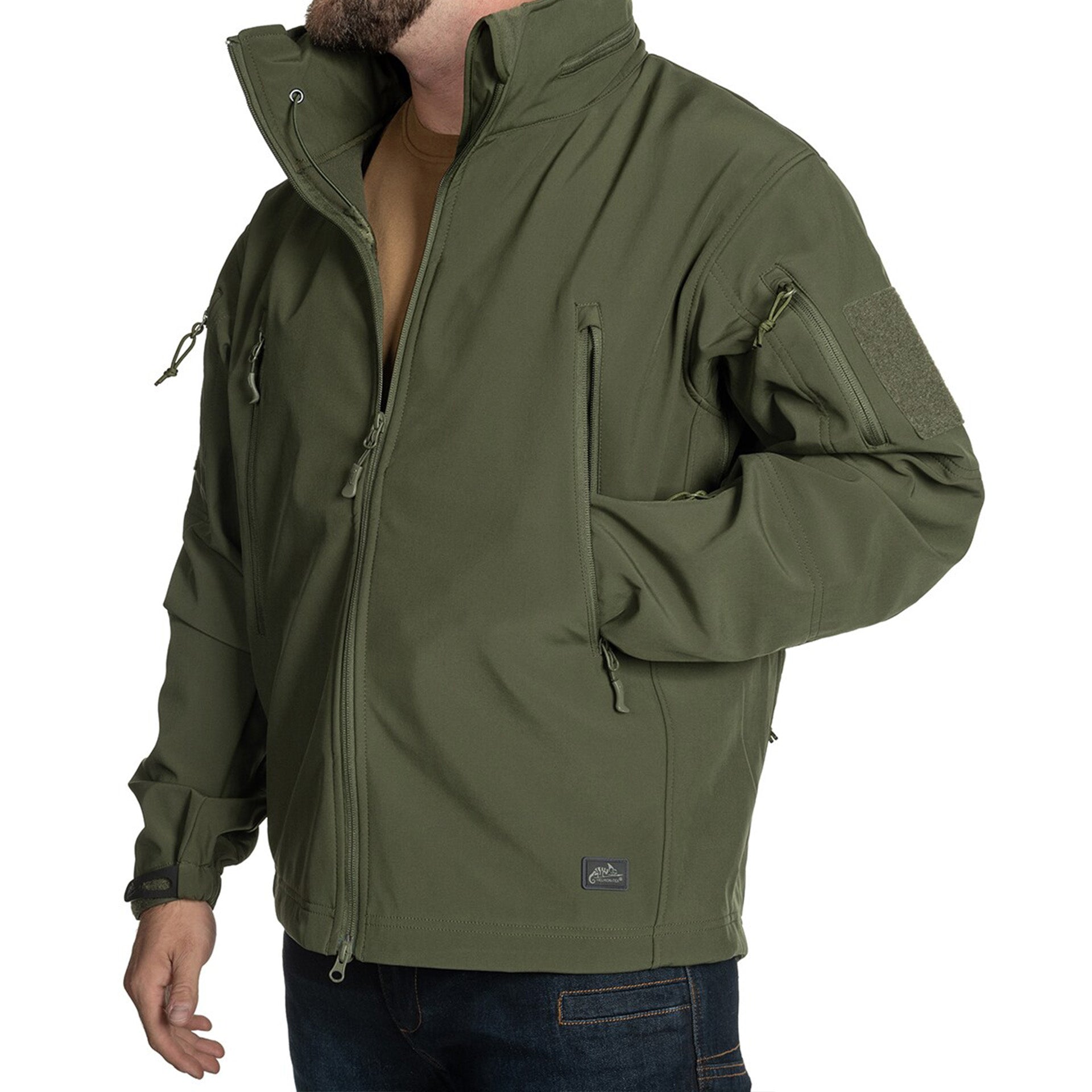 Куртка Helikon-Tex Gunfighter Softshell Shark Skin Windblocker, Olive Green, М/R