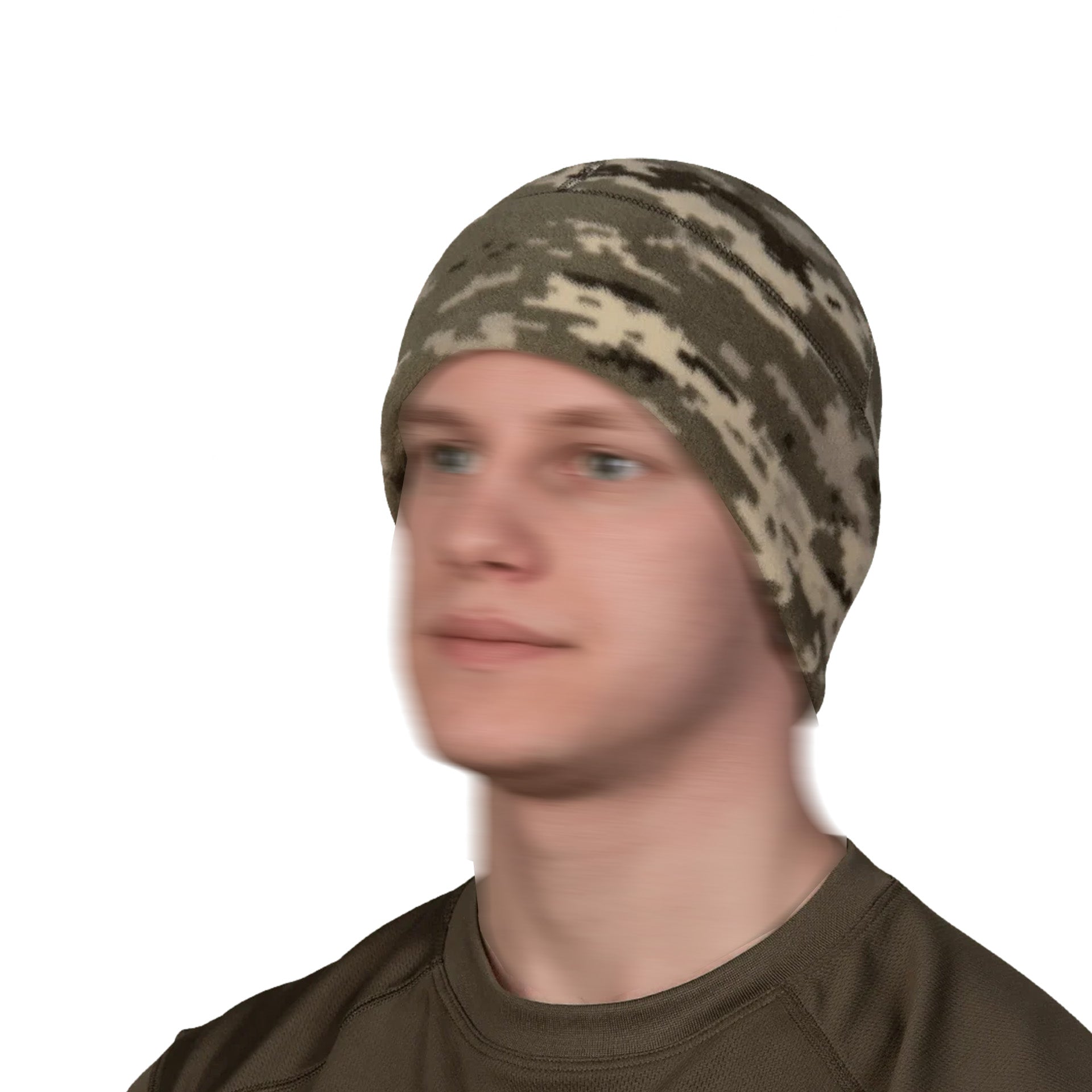 Шапка Camotec Beanie Polar Fleece, Піксель, L