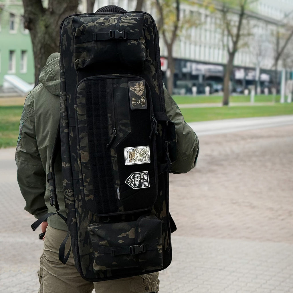 Збройовий чохол Crusage LoadOut Mk.III, чорний мультикам, 96 см.