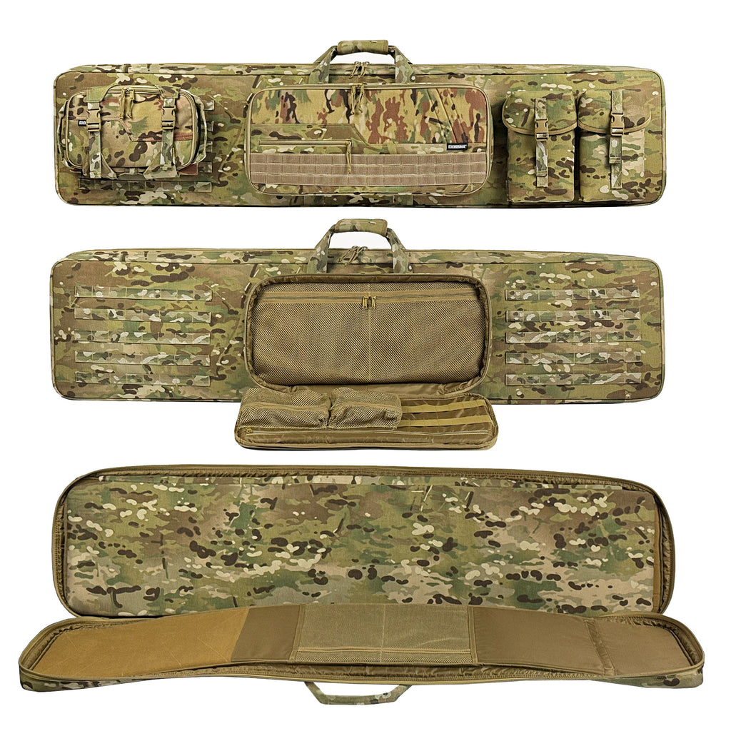 Збройовий чохол-мат Crusage Long Range 2 в 1, мультикам, 147 cм.