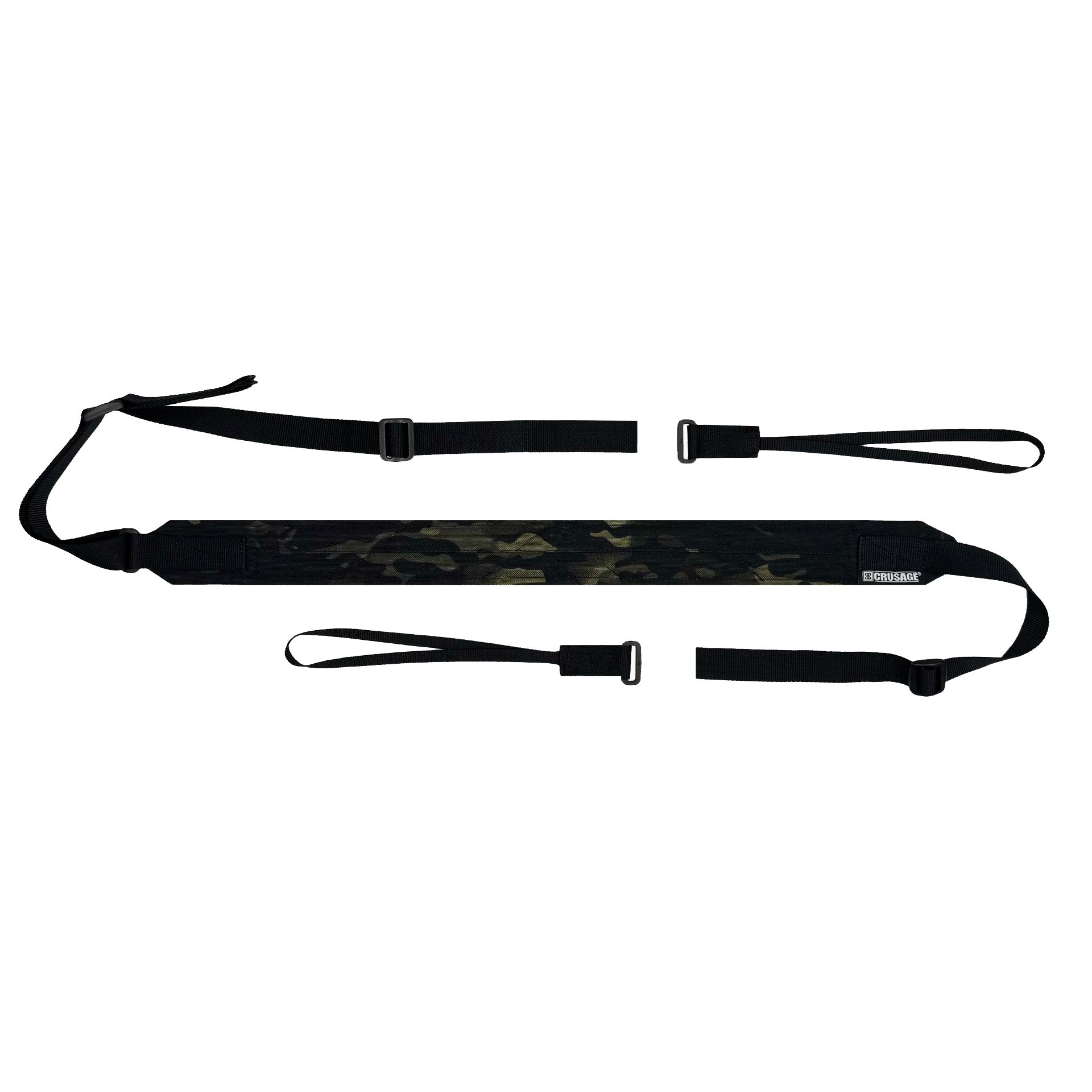 Ремінь двоточковий Runway Sling, чорний мультикам