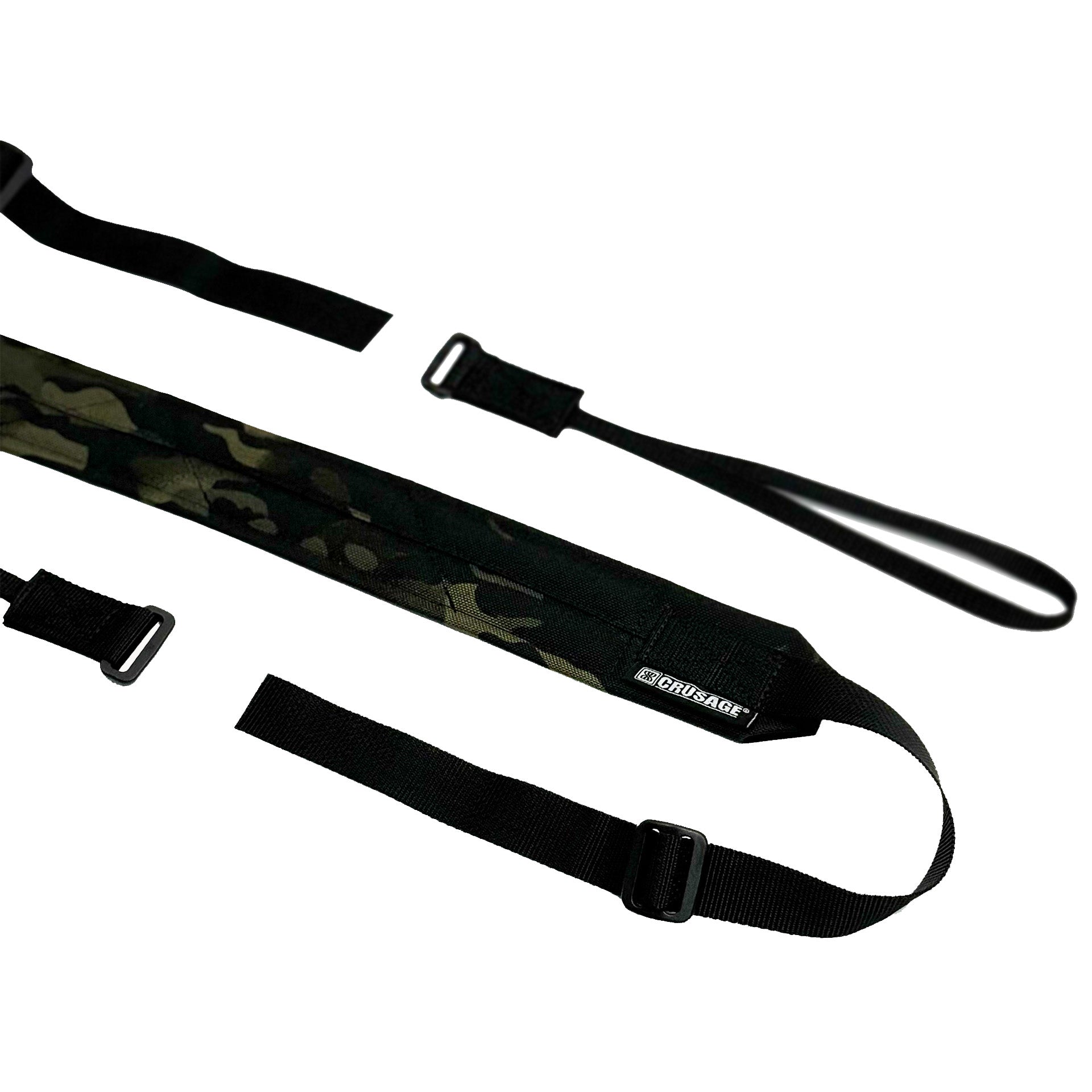 Ремінь двоточковий Runway Sling, чорний мультикам