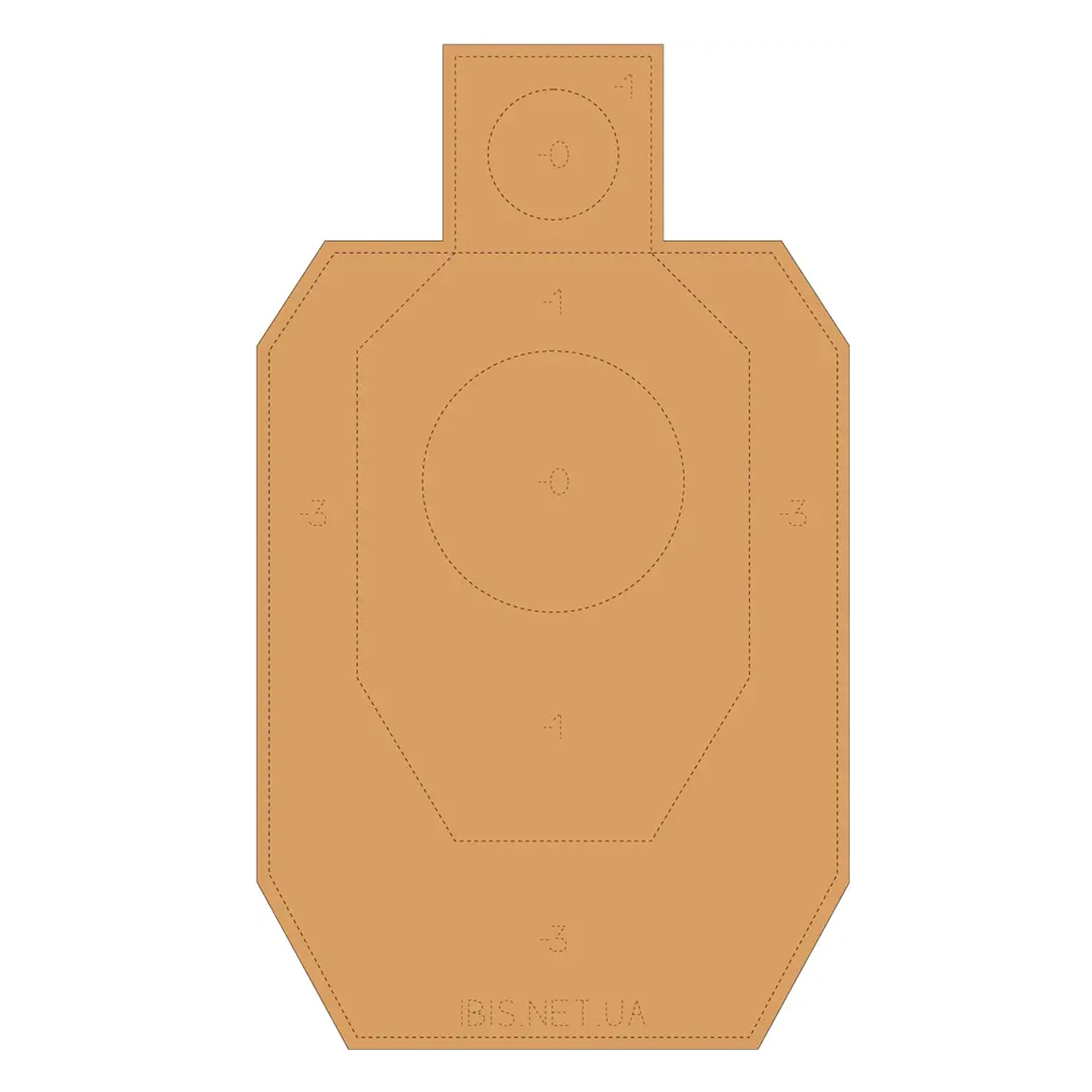 Мішень ІБІС IDPA