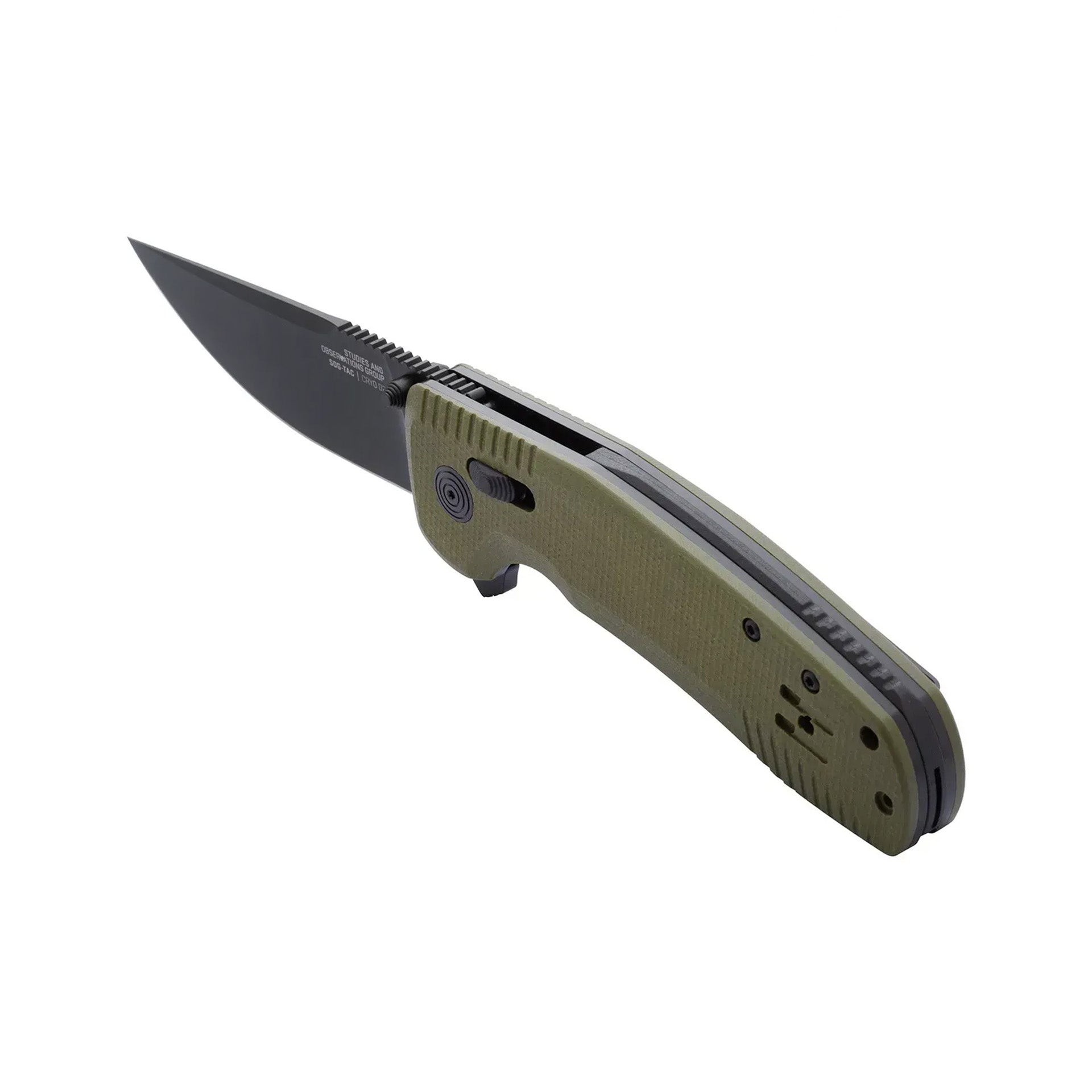 SOG-TAC XR ніж складаний OD Green/Straight Edge