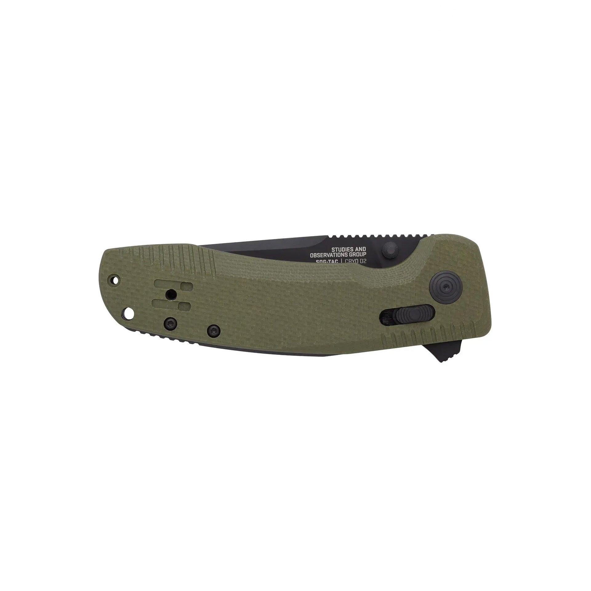 SOG-TAC XR ніж складаний OD Green/Straight Edge