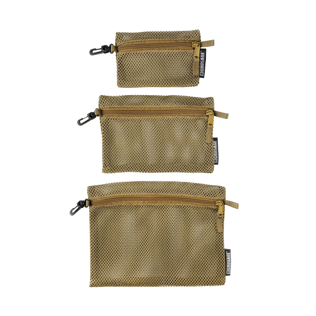 Комплект органайзерів Crusage (3 шт.), койот