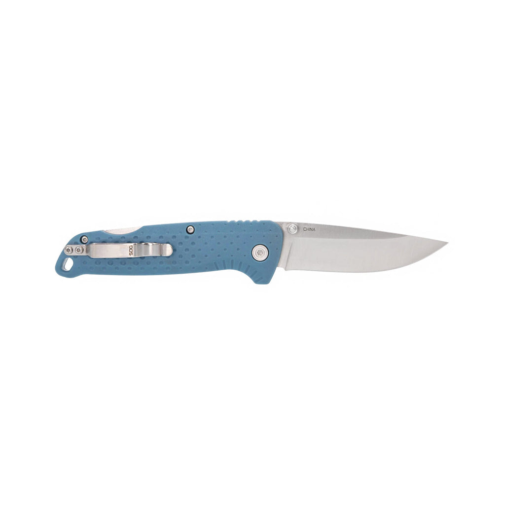 Розкладний ніж SOG Adventurer LB, Nordic Blue/Satin