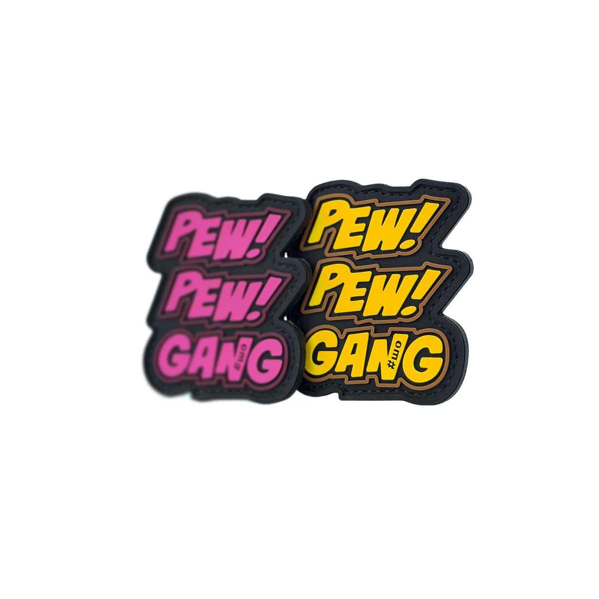 Шеврон Pew-pew yellow