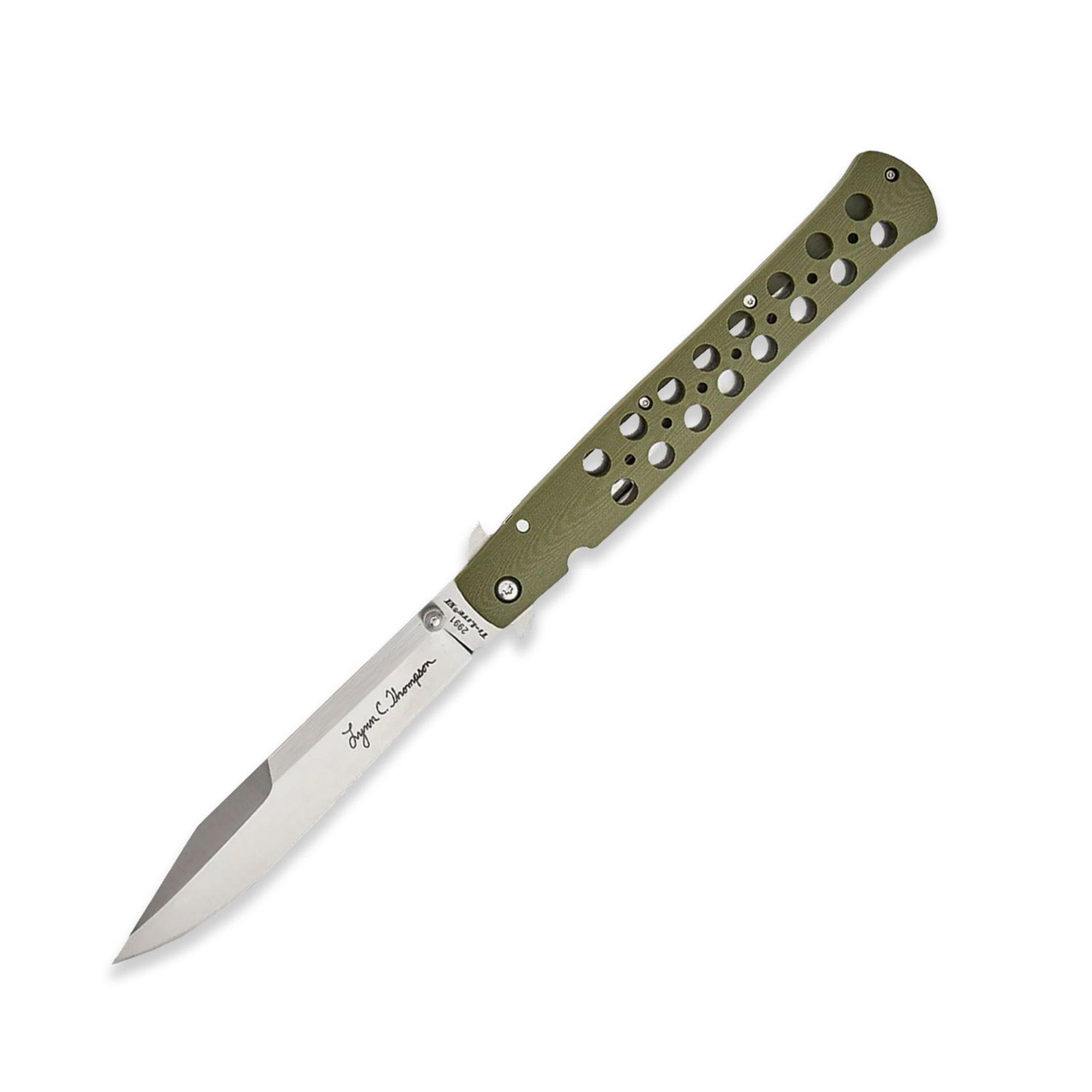Ніж складаний Cold Steel Ti-Lite 6" Thompson Signature, Green