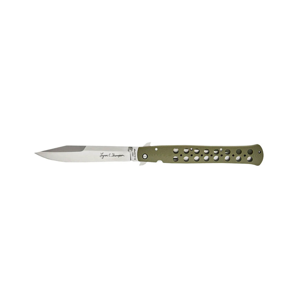 Ніж складаний Cold Steel Ti-Lite 6" Thompson Signature, Green