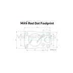 Приціл коліматорний Vector Optics Frenzy-S 1x17x24 AUT 3MOA MGT footprint FDE