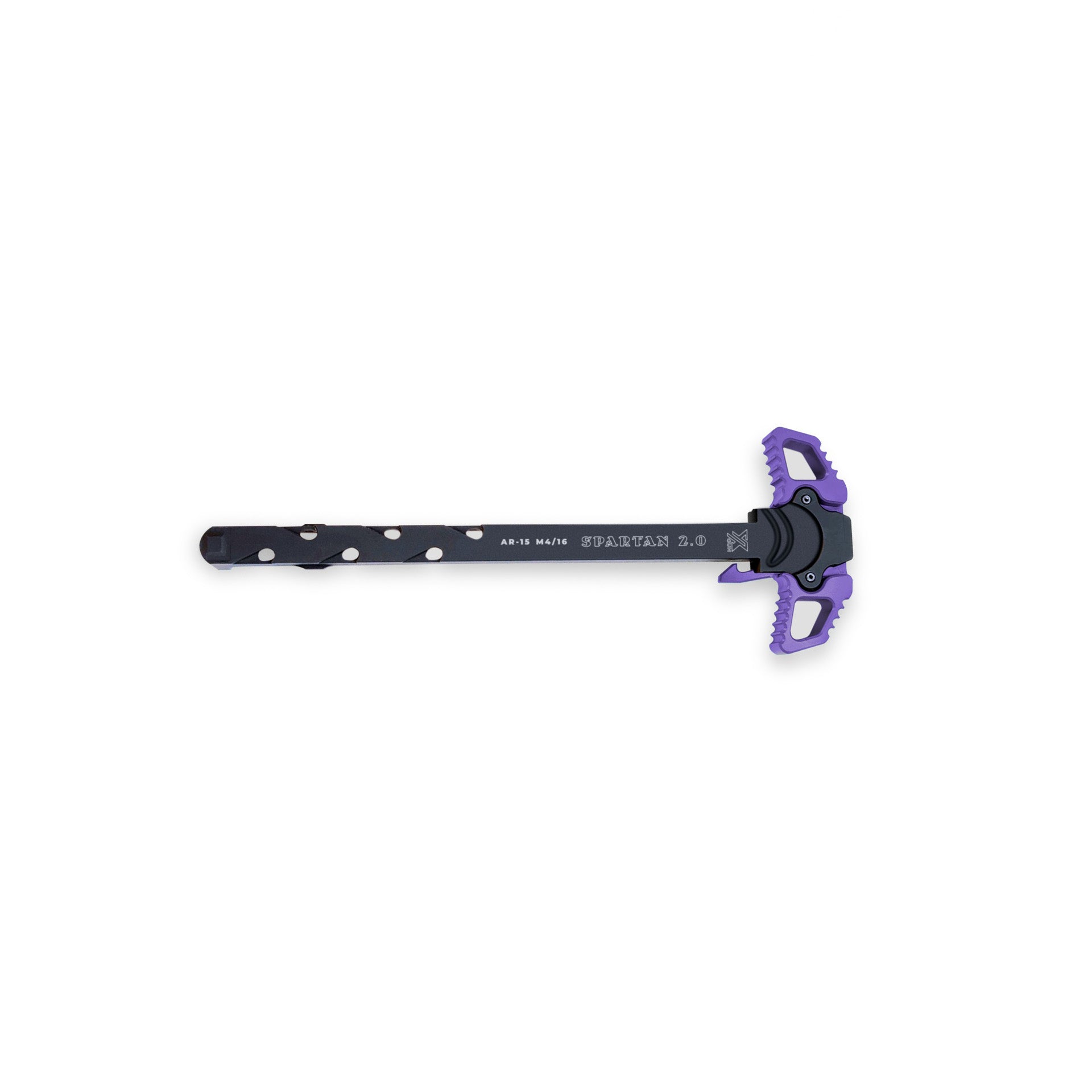 Руків’я зведення Xgun Spartan 2.0 двостороння AR15. Purple