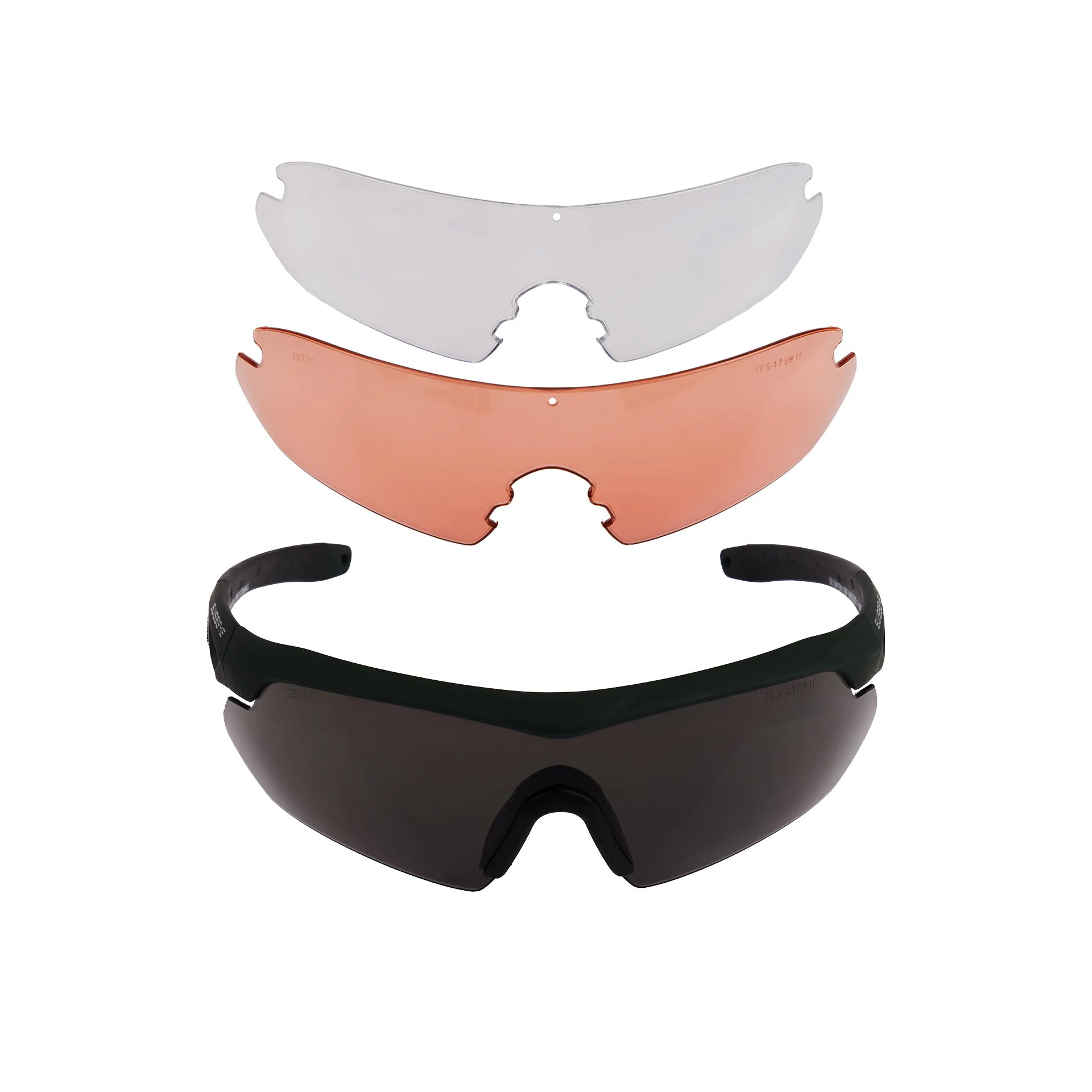 Окуляри захисні Swiss Eye Blackhawk Black