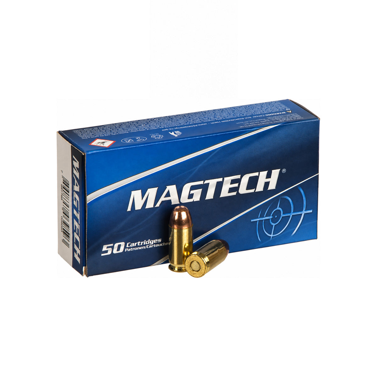 Патрон нарізний Magtech CART CBC 45 AUTO FMJ 230GR (14,9 г)