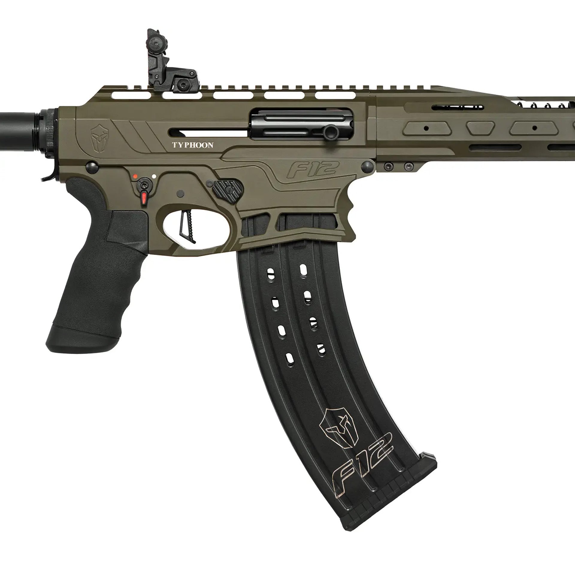 Рушниця Typhoon F12 Sport Gen4 Green кал. 12/76 47 см.
