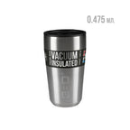 Термокружка 360° degrees Vacuum Insulated Stainless Travel Mug, Silver, Large, 0.475 мл.