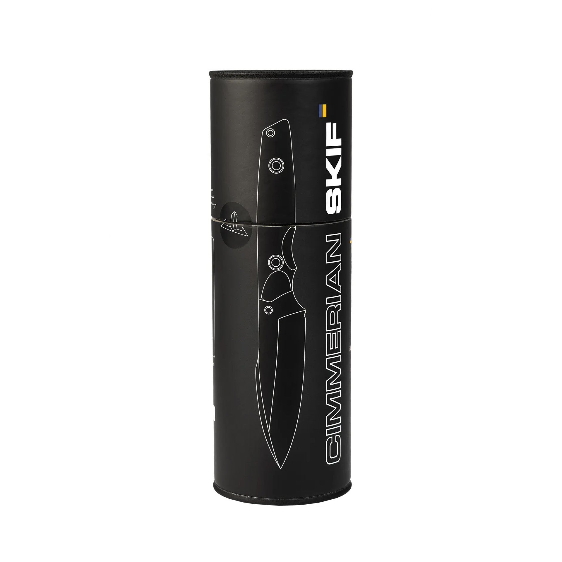 Ніж Cimmerian Knives Skif Ceracote Blade Grey