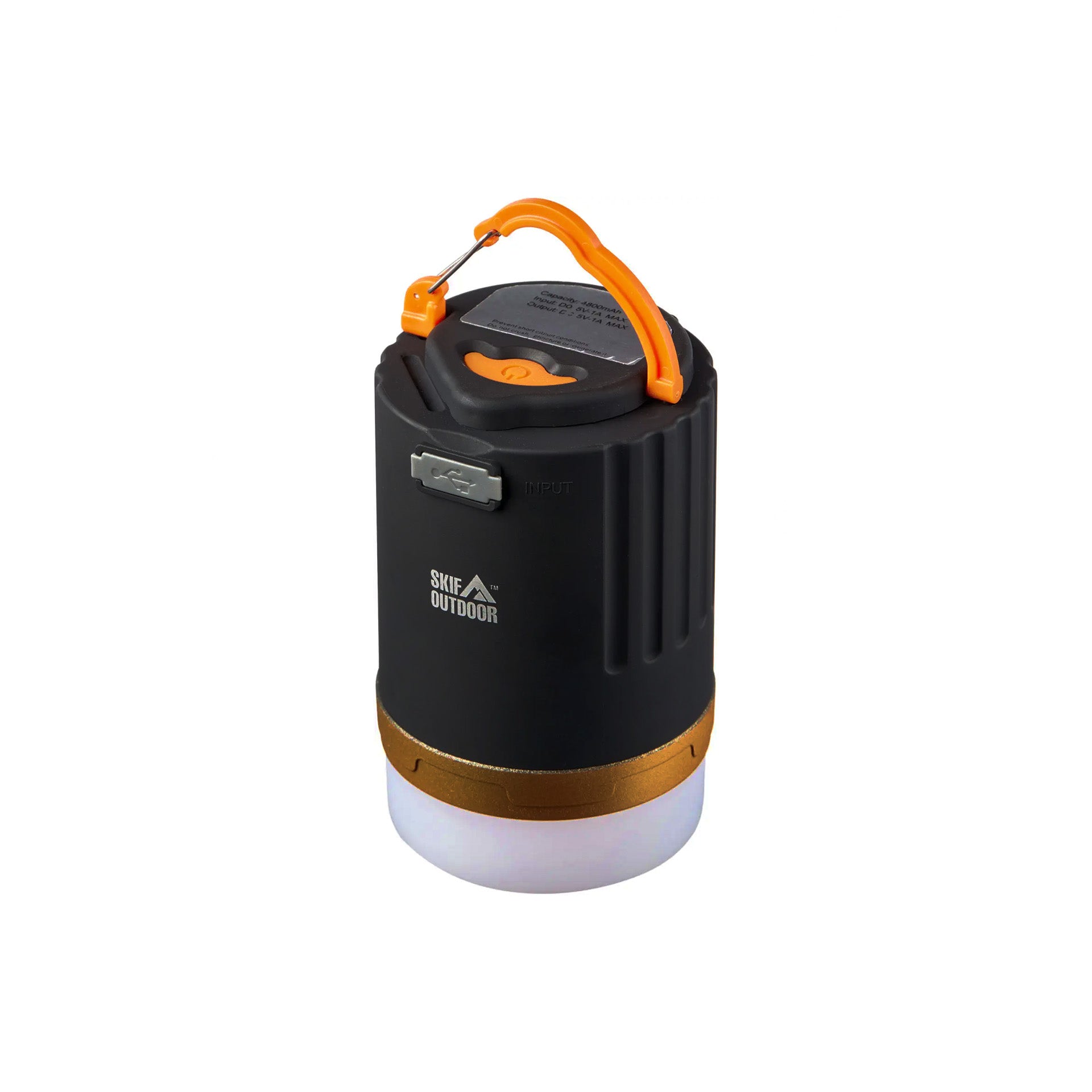 Ліхтар кемпінговий Skif Outdoor Light Drop Max, Black/Orange з пультом