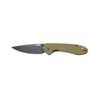 Ніж CJRB Feldspar Black Blade Green