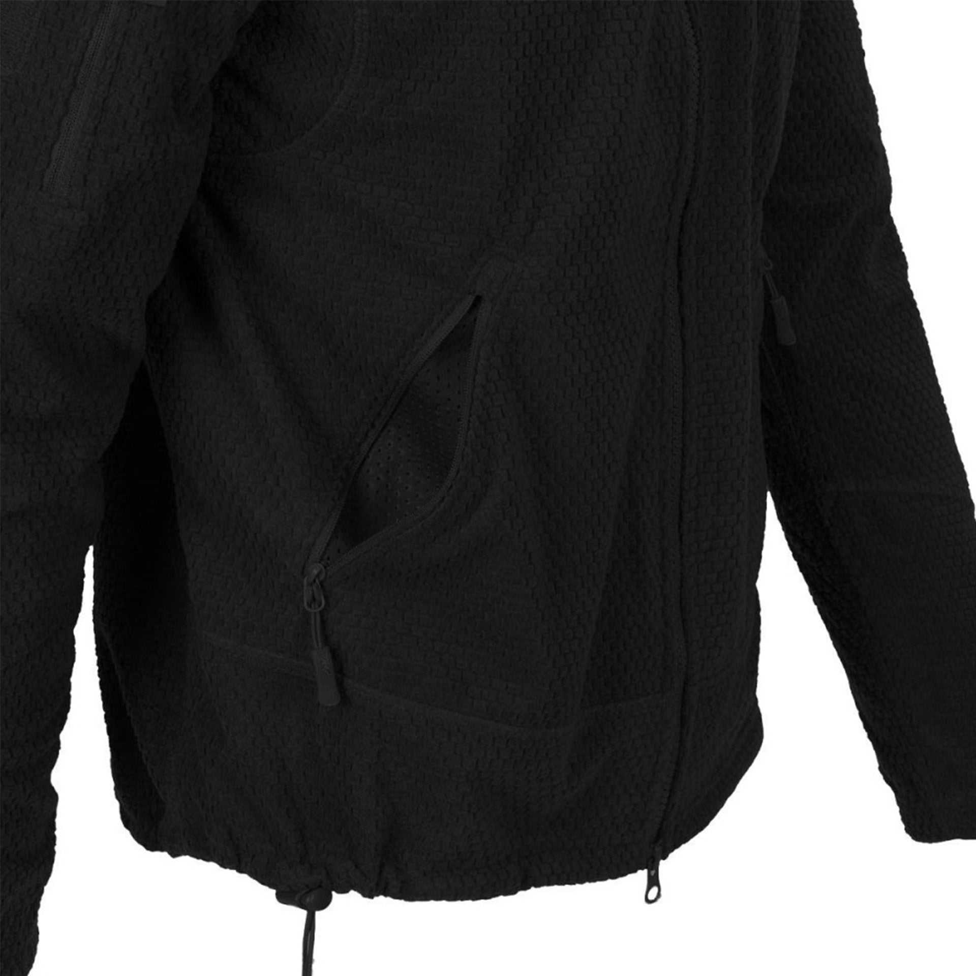 Куртка ALPHA Tactical, Grid Fleece, Black, M/R