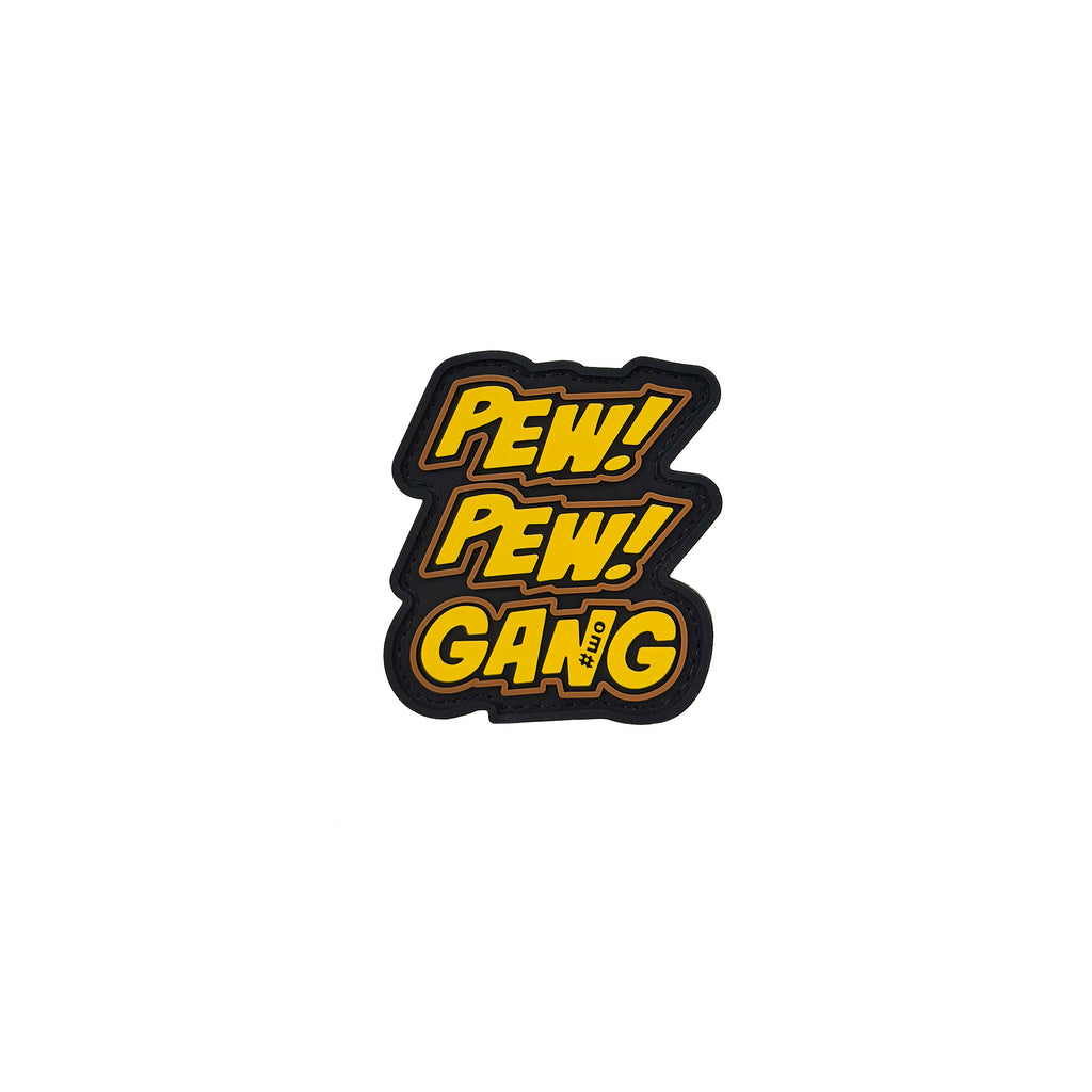 Шеврон Pew-pew yellow