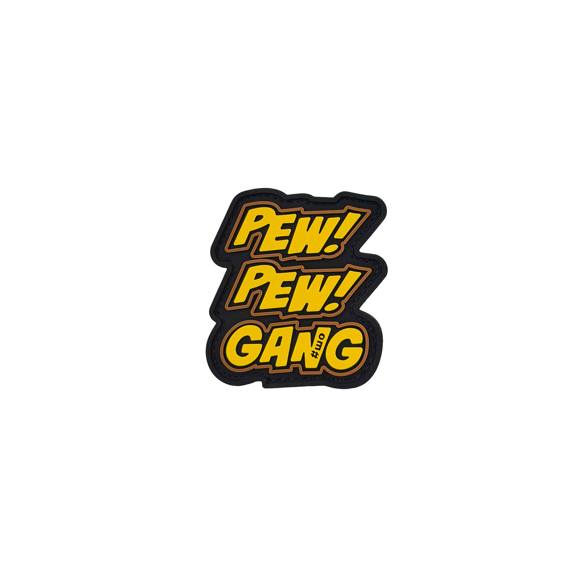 Шеврон Pew-pew yellow