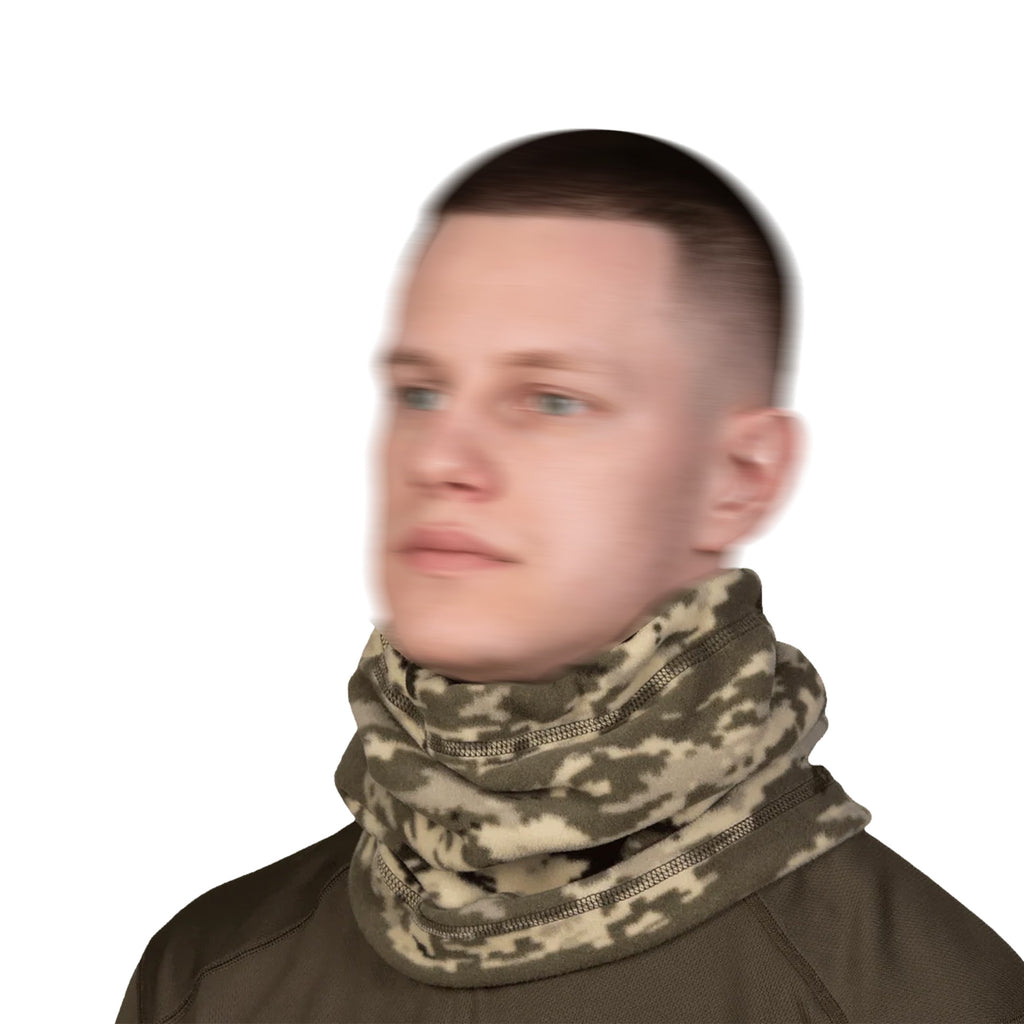 Шарф-труба Camotec Basic Fix Polar Fleece, Піксель
