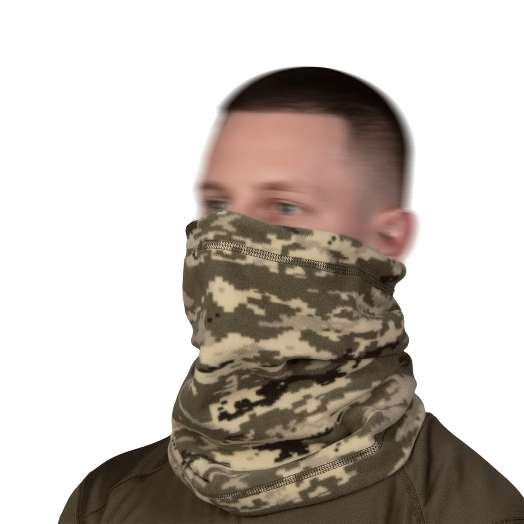 Шарф-труба Camotec Basic Fix Polar Fleece, Піксель