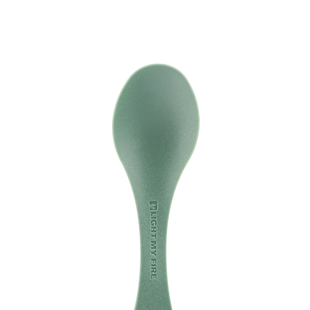 Ложка Light My Fire Spork Large Serving BIO bulk, Sandy Green, 25x5 см., величезна