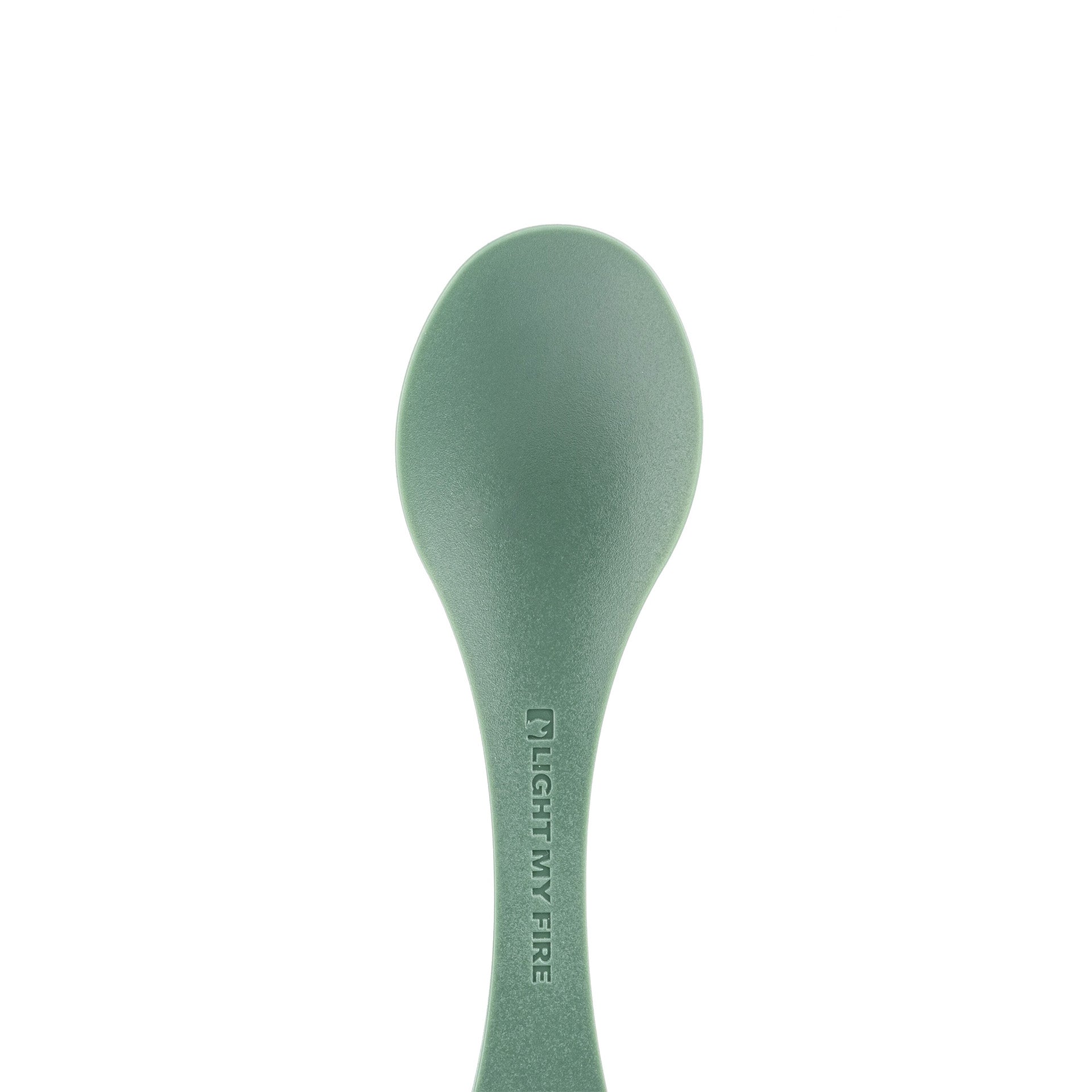 Ложка Light My Fire Spork Large Serving BIO bulk, Sandy Green, 25x5 см., величезна