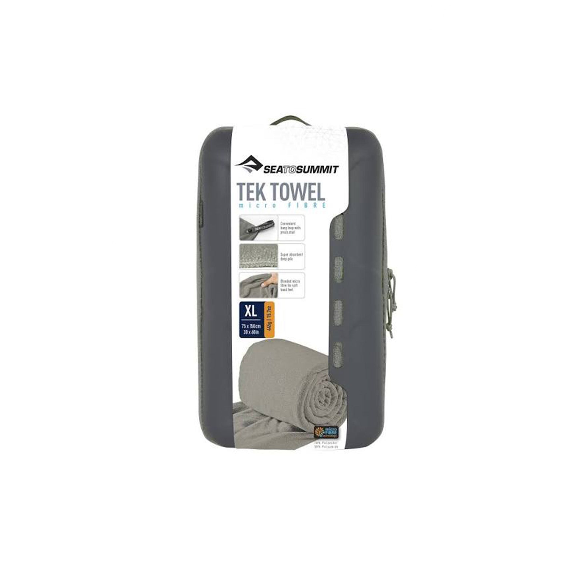 Рушник Sea To Summit Tek Towel XL, Sage, 75х150 см.