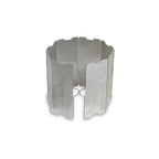 Вітрозахист для пальника Tatonka Faltwindschutz, 8 секцій, Silver